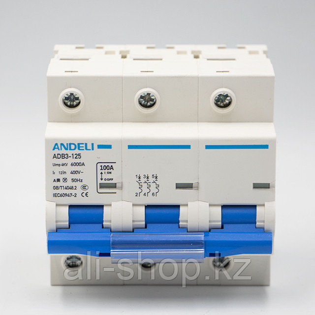 Автоматический выключатель Adb3-100-3P-100A