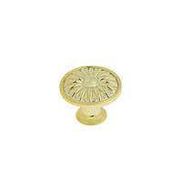 Ручка кнопка TUNDRA РК122GP (FE112GP), золото