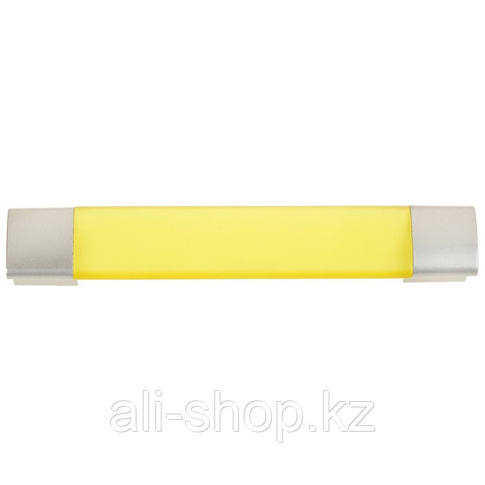 Ручка скоба PLASTIC 006, пластиковая, м/о 96 мм, желтая - фото 2 - id-p113504532