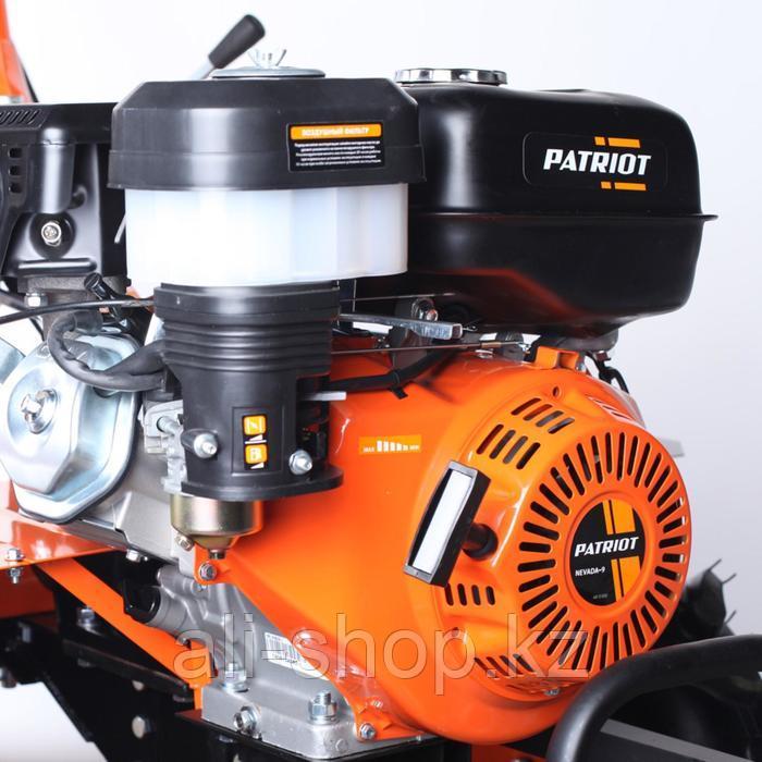 Мотоблок PATRIOT Т9001PNevada-9, бенз., 9 л.с, 6.6 кВт, 2/1 скор., 135 см, колеса 5-12 - фото 4 - id-p113507488