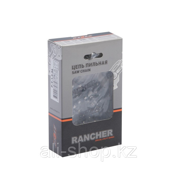 Цепь для бензопилы Rezer Rancher P-9-1.3-56, 16", 3/8", 1.3 мм, 56 звеньев, Partner/Champion - фото 3 - id-p113506568