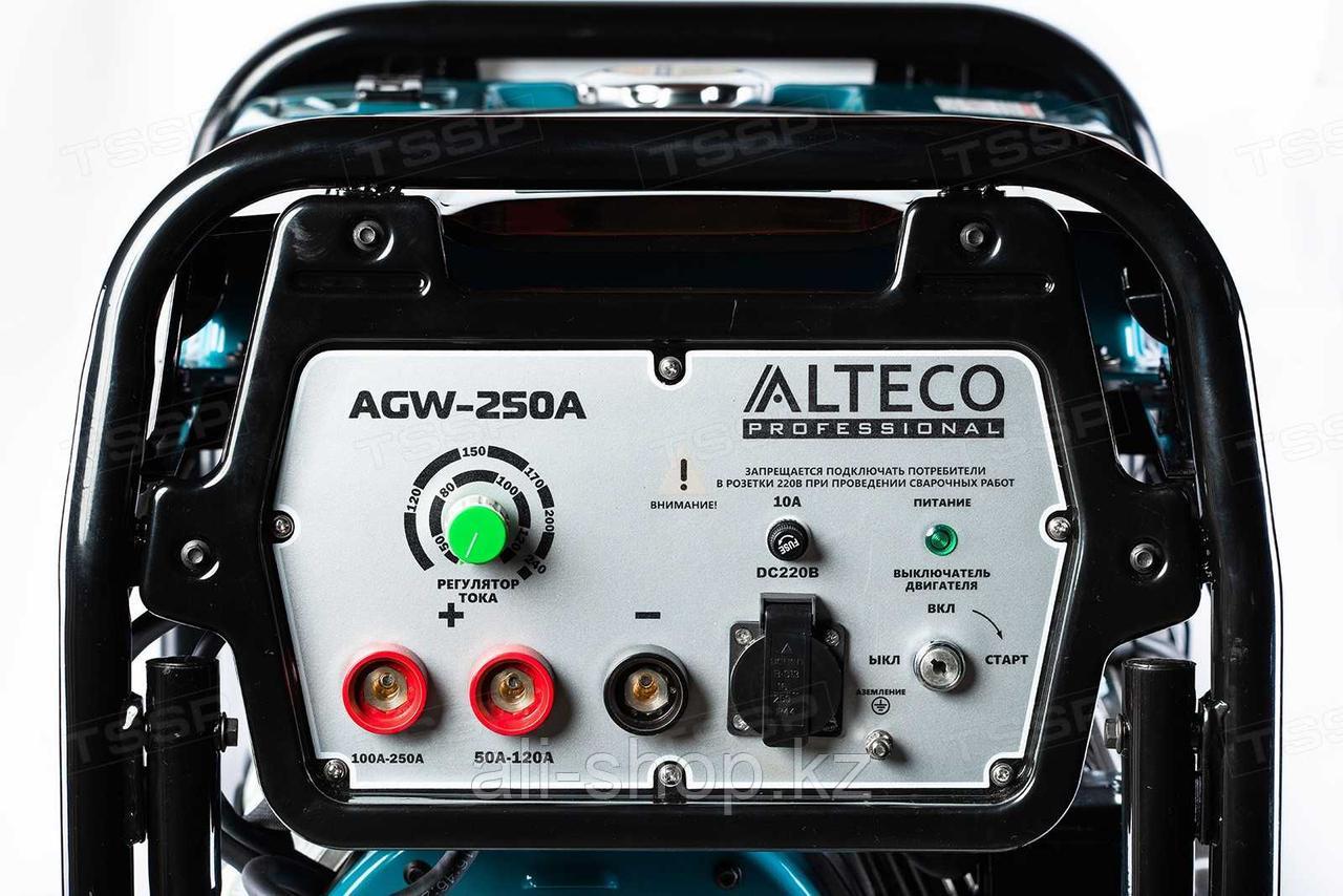 Бензиновый генератор сварочный ALTECO AGW 250 A - фото 7 - id-p113508632