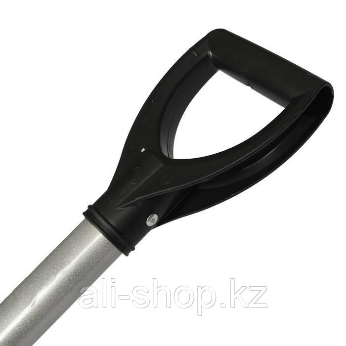 Лопата штыковая, острая, эргономичный алюминиевый черенок, V-образная ручка, «Форсаж» - фото 3 - id-p113506843