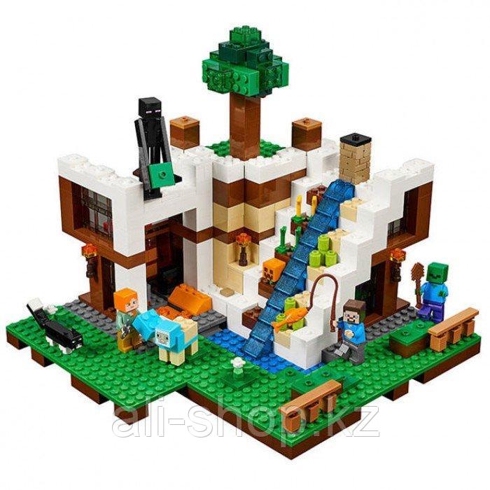 Конструктор BELA 10624 МАЙНКРАФТ База на водопаде аналог LEGO 21134 lego minecraft the waterfall - фото 2 - id-p113511197