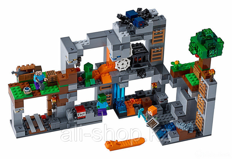 Конструктор Майнкрафт Приключения в шахтах BELA 10990 аналог LEGO 21147 - фото 3 - id-p113511226
