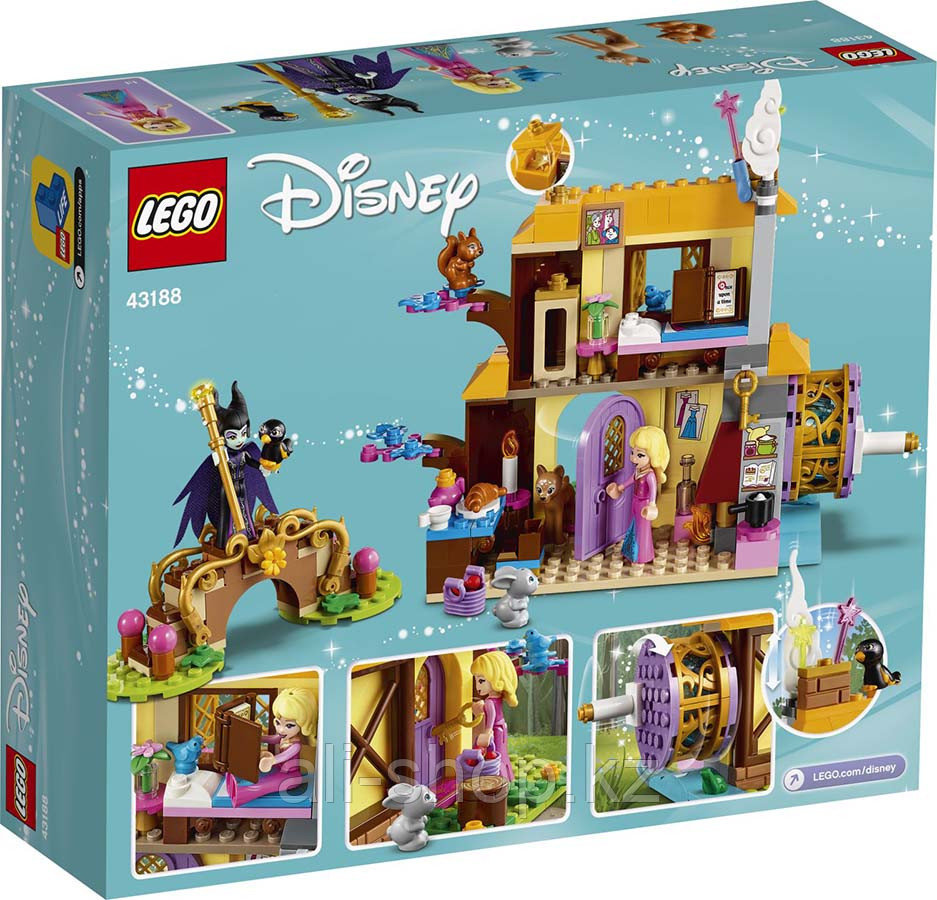 Lego Disney Princess 43188 Лего Принцессы Дисней Лесной домик Спящей Красавицы - фото 3 - id-p113512135