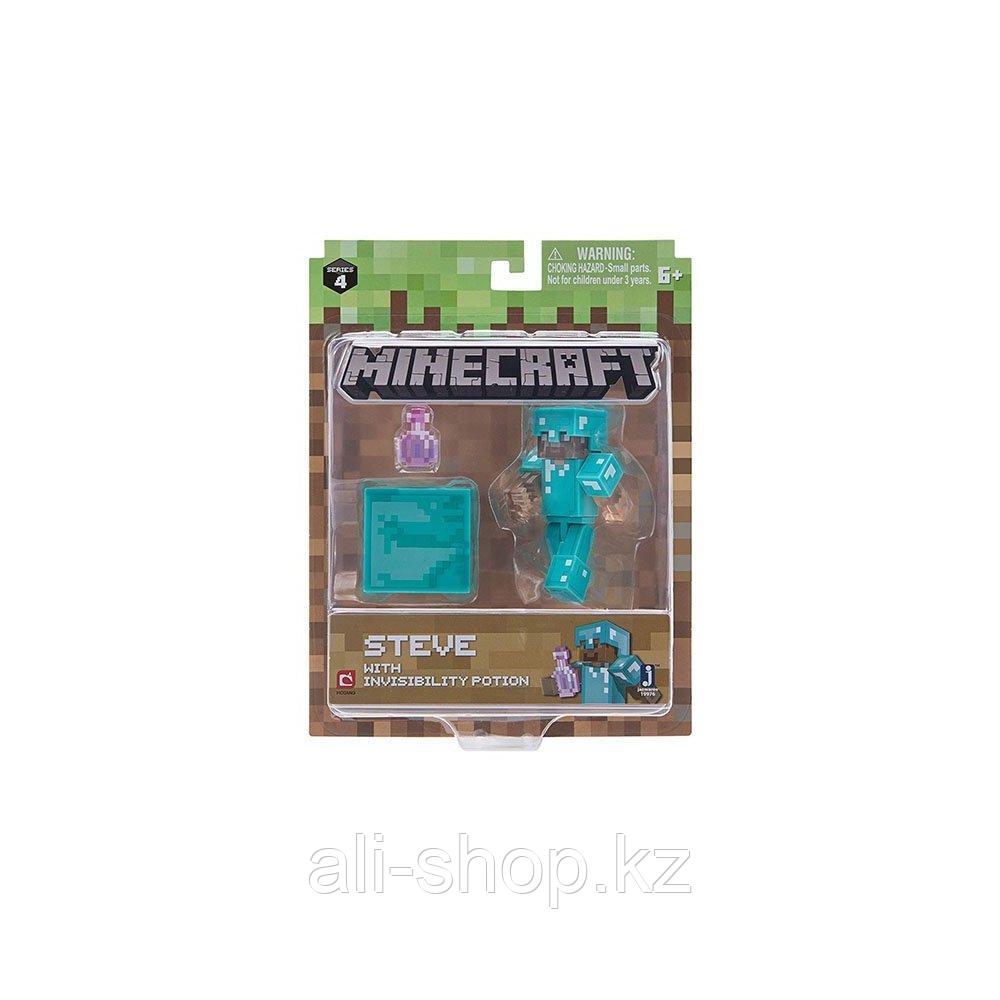 Minecraft 19976 Майнкрафт фигурка Steve with Invisibility Potion - фото 2 - id-p113516130