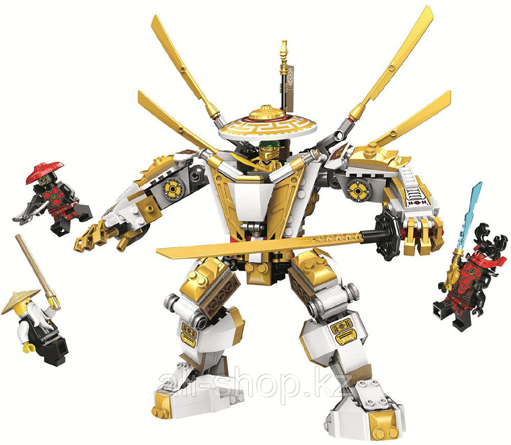 Конструктор Золотой робот LARI 11492 аналог LEGO 71702 - фото 2 - id-p113511491