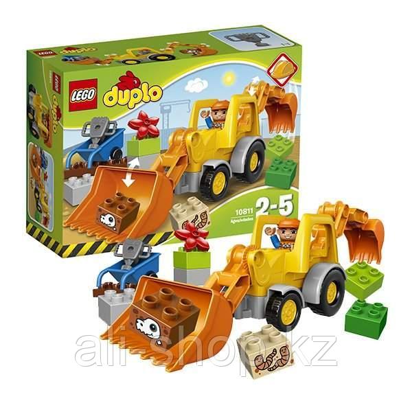 Lego Duplo 10811 Лего Дупло Экскаватор-погрузчик - фото 1 - id-p113512190