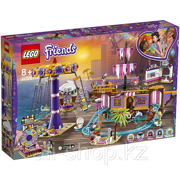 LEGO Friends 41375 Конструктор Лего Подружки Прибрежный парк развлечений - фото 7 - id-p113512372