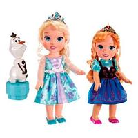 Disney Princess 310170 Принцессы Дисней Игровой набор 2 куклы и Олаф Холодное Сердце