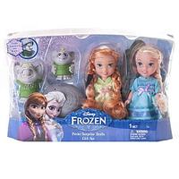 Disney Princess 310630 Принцессы Дисней Холодное Сердце 2 куклы 15 см и тролли