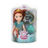 Disney Princess 756800 Принцессы Дисней Малышка с питомцем 15 см, Мерида