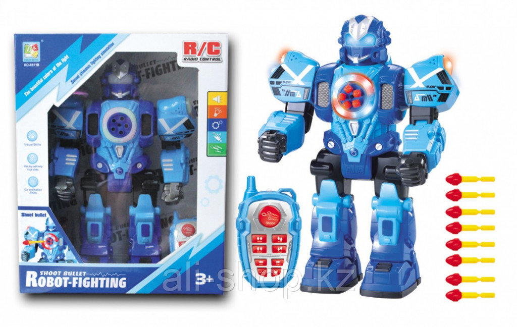 Wow Wee 8015TT Робот ,Робосапиен Blue, - фото 4 - id-p113518119