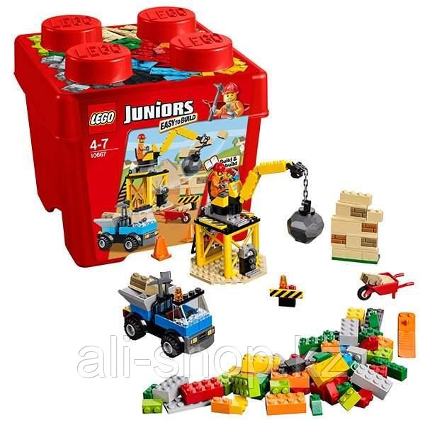 Lego Juniors 10673 Лего Джуниорс Ралли на гоночных автомобилях - фото 10 - id-p113512420