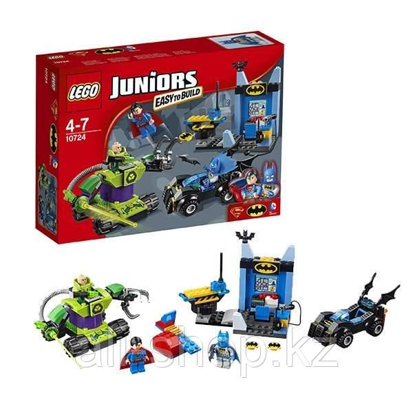 Lego Juniors 10724 Лего Джуниорс Бэтмен и Супермен против Лекса Лютора - фото 1 - id-p113512432