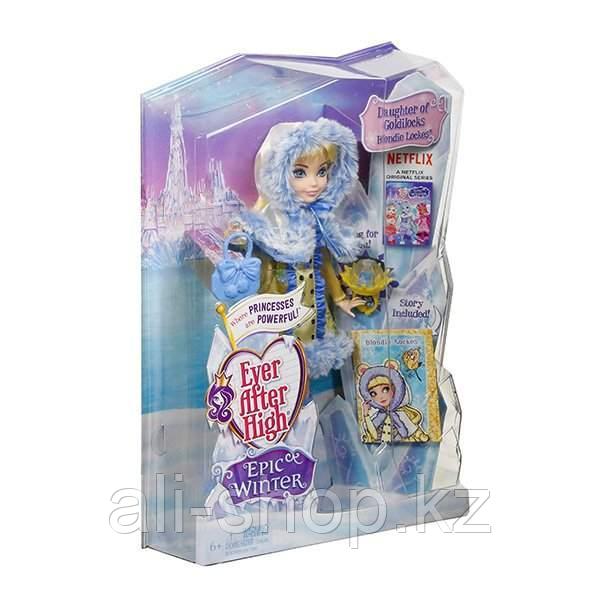 Ever After High DKR66 Кукла ,Заколдованная зима, Блонди Локс - фото 7 - id-p113517275