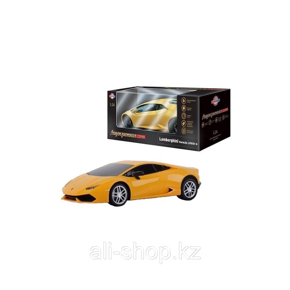 Wincars DS-2008 Lamborghini Huracan LP610-4 (лицензия), Р/У, масштаб 1:24, ЗУ в комплекте - фото 1 - id-p113518169