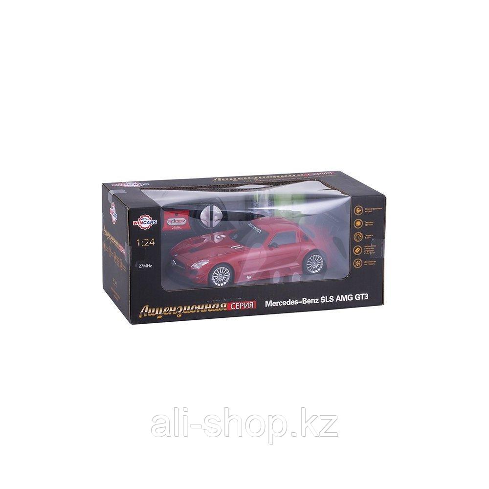 Wincars DS-2011 Mercedes Benz SLS AMG GT3 (лицензия), Р/У, масштаб 1:24, ЗУ в комплекте - фото 4 - id-p113518172