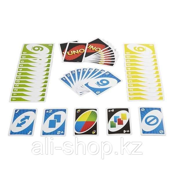 Uno W2087 Классическая карточная игра Уно - фото 1 - id-p113518190