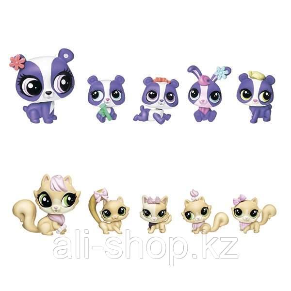 Littlest Pet Shop B1902 Литлс Пет Шоп Игровой набор ,Большая семейка,, в ассортименте - фото 3 - id-p113515258