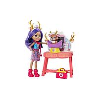 Mattel Enchantimals GBX04 Кукла со зверушкой и тематическим набором