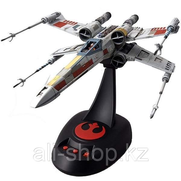 Star Wars Bandai 84616 Звездные Войны Сборная модель X-Wing Fighter 1:48 со звук. и свет. эффектами - фото 3 - id-p113519169