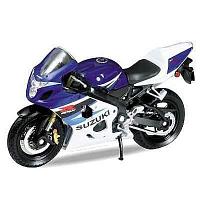Welly 12803P Велли Модель мотоцикла 1:18 MOTORCYCLE / SUZUKI GSX-R750