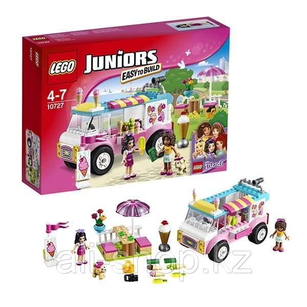 Lego Juniors 10727 Лего Джуниорс Грузовик с мороженым Эммы - фото 1 - id-p113512435