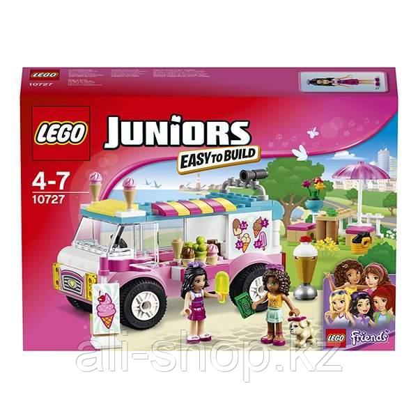 Lego Juniors 10727 Лего Джуниорс Грузовик с мороженым Эммы - фото 3 - id-p113512435