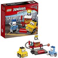 Lego Juniors 10732 Лего Джуниорс Тачки Пит-стоп Гвидо и Луиджи