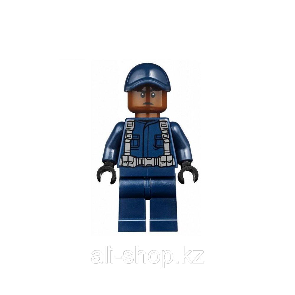 Lego Juniors 10757 Конструктор Лего Jurassic World Грузовик спасателей для перевозки раптора - фото 4 - id-p113512455