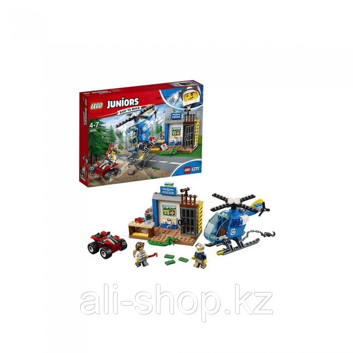 Lego Juniors 10757 Конструктор Лего Jurassic World Грузовик спасателей для перевозки раптора - фото 9 - id-p113512455