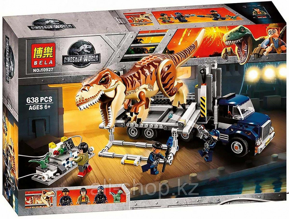 LEGO Jurassic World 75938 Конструктор ЛЕГО Бой тираннозавра и робота-динозавра - фото 9 - id-p113512472