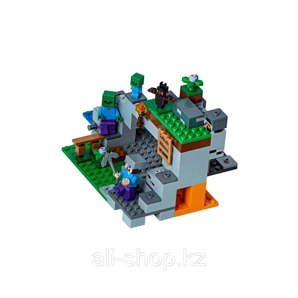 LEGO Minecraft 21141 Конструктор ЛЕГО Майнкрафт Пещера зомби - фото 2 - id-p113512479