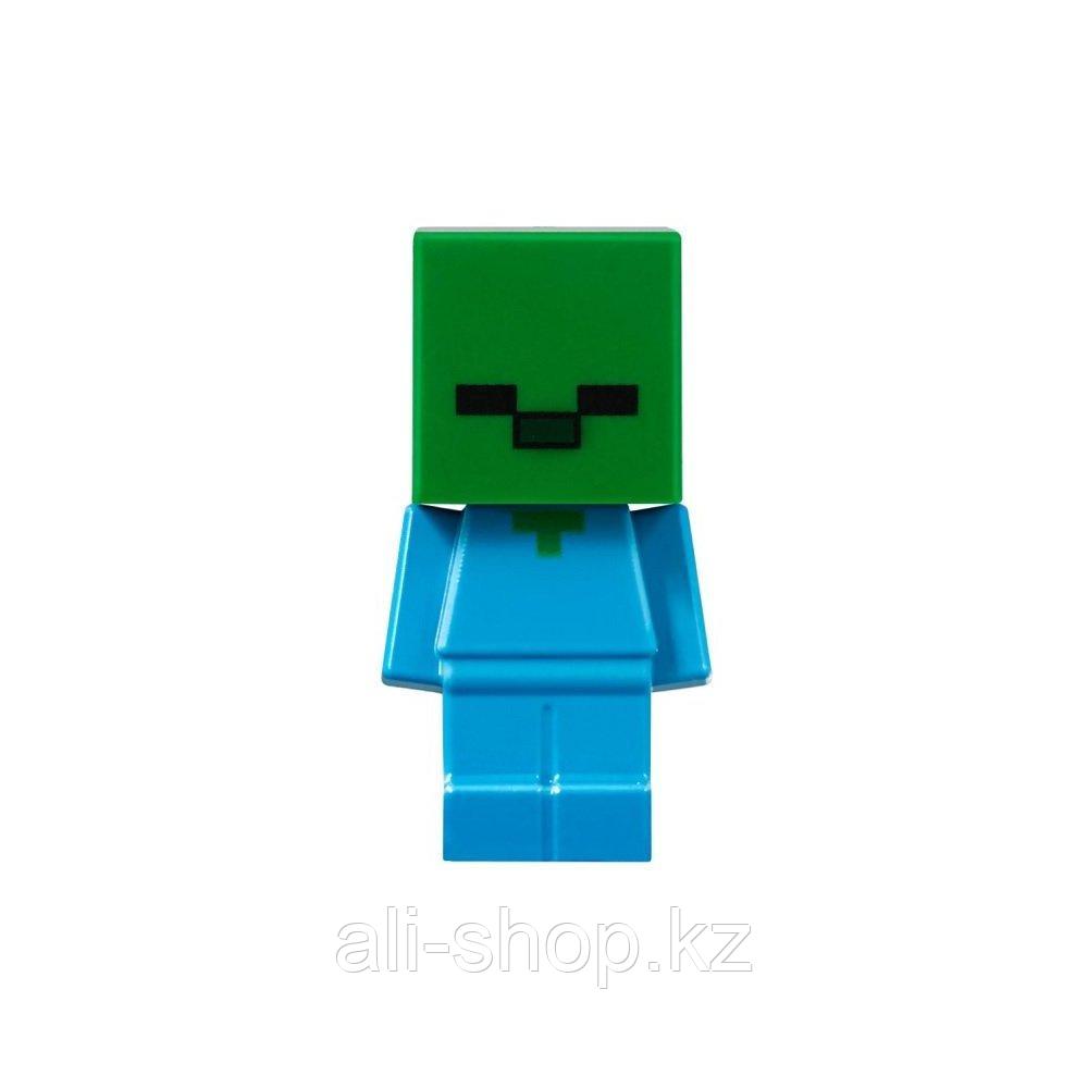 LEGO Minecraft 21141 Конструктор ЛЕГО Майнкрафт Пещера зомби - фото 5 - id-p113512479