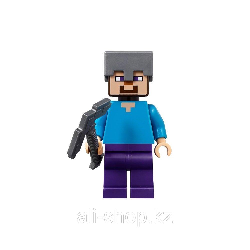 LEGO Minecraft 21141 Конструктор ЛЕГО Майнкрафт Пещера зомби - фото 6 - id-p113512479