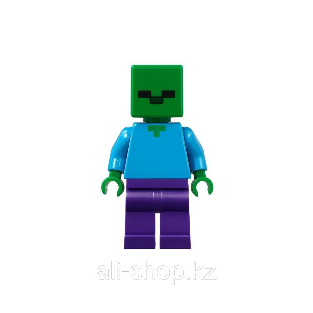 LEGO Minecraft 21141 Конструктор ЛЕГО Майнкрафт Пещера зомби - фото 7 - id-p113512479