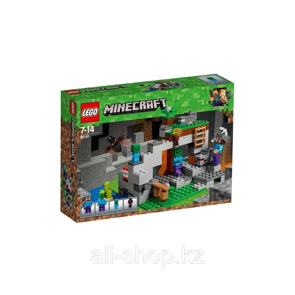 LEGO Minecraft 21141 Конструктор ЛЕГО Майнкрафт Пещера зомби - фото 8 - id-p113512479