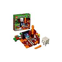 LEGO Minecraft 21143 Конструктор ЛЕГО Майнкрафт Портал в Подземелье