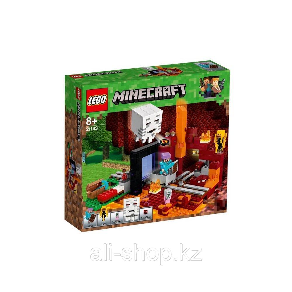 LEGO Minecraft 21143 Конструктор ЛЕГО Майнкрафт Портал в Подземелье - фото 8 - id-p113512481