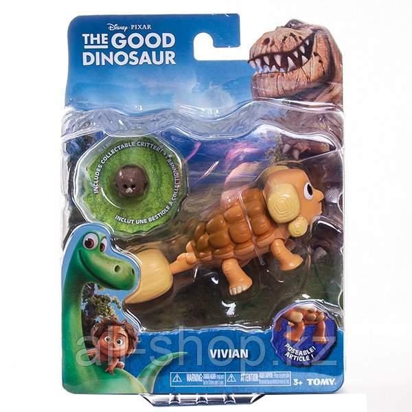 Good Dinosaur 62006 Хороший Динозавр Маленькая подвижная фигурка Юный Анкилозавр - фото 1 - id-p113514497