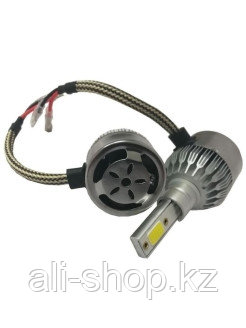 C6 / Лампа светодиодная H1/фары авто 2шт. LED C6 (ярче ксенона) 12/24V 6000K 3800Lm 0 - фото 3 - id-p113520177