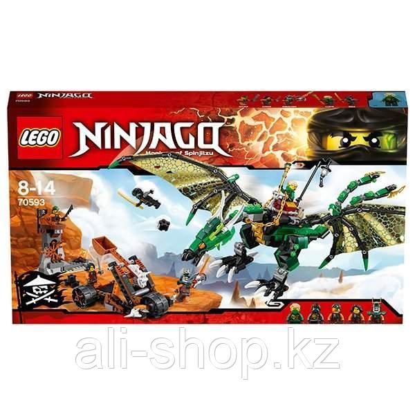 Lego Ninjago 70593 Лего Ниндзяго Зелёный Дракон - фото 2 - id-p113512564