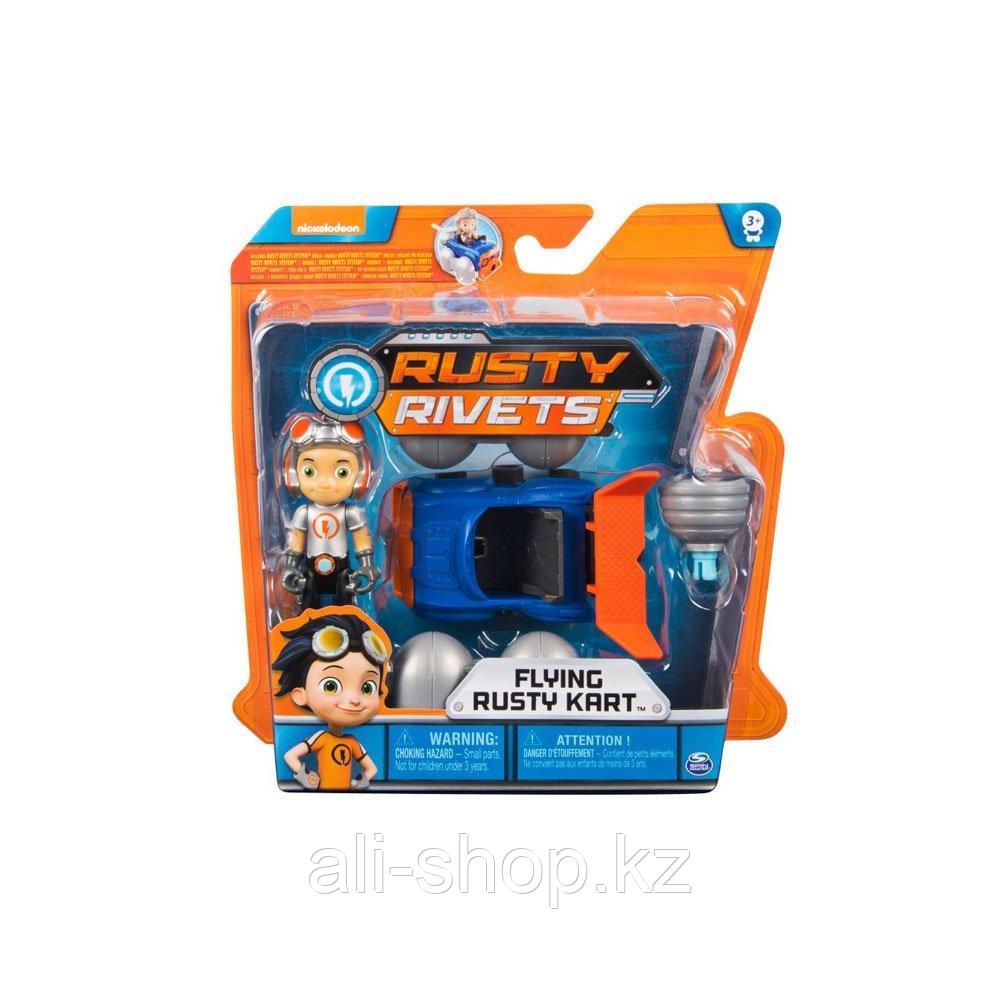 Rusty Rivets 28120-FLY Строительный набор малый с фигуркой героя FLYING RUSTY KART - фото 4 - id-p113516517