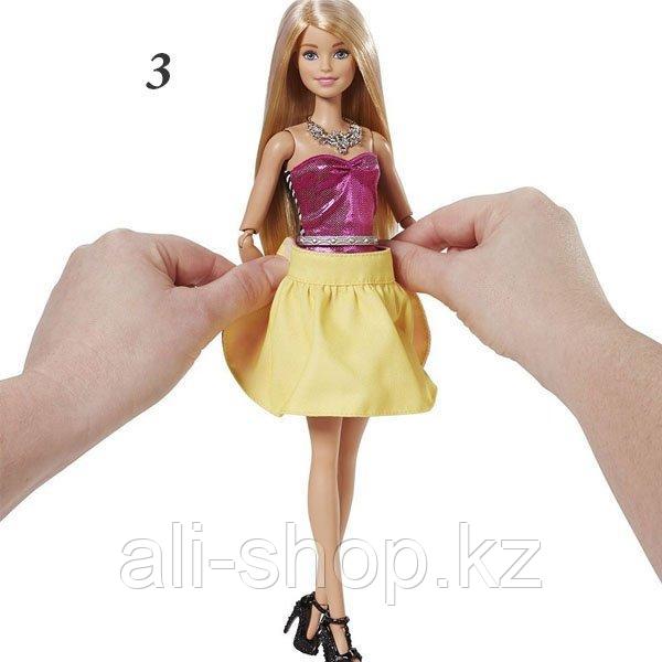 Mattel Barbie DMB30 Барби Кукла в платье-трансформере - фото 4 - id-p113517448