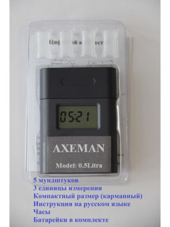 AxeMan / Алкотестер/прибор для измерения алкоголя в дыхании/промилле 0 - фото 3 - id-p113520256
