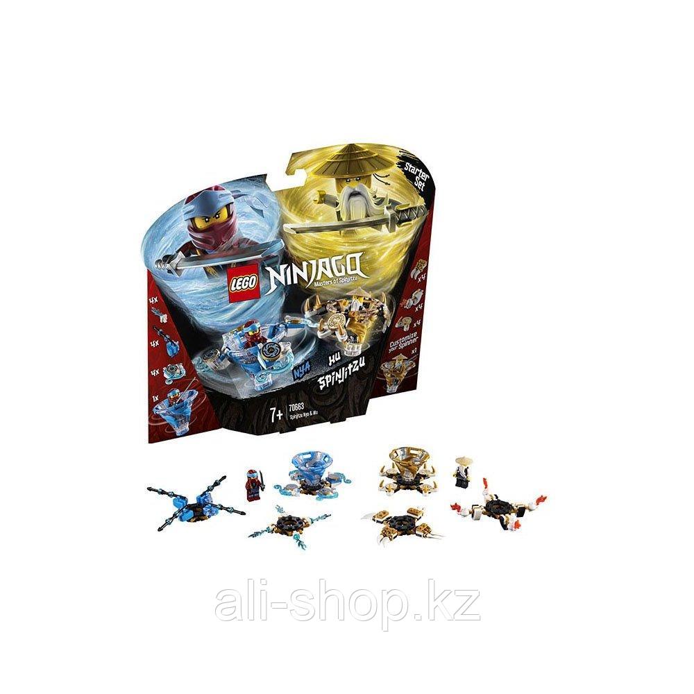 Lego Ninjago 70663 Конструктор Лего Ниндзяго Ния и Ву - мастер Кружитцу - фото 1 - id-p113512598