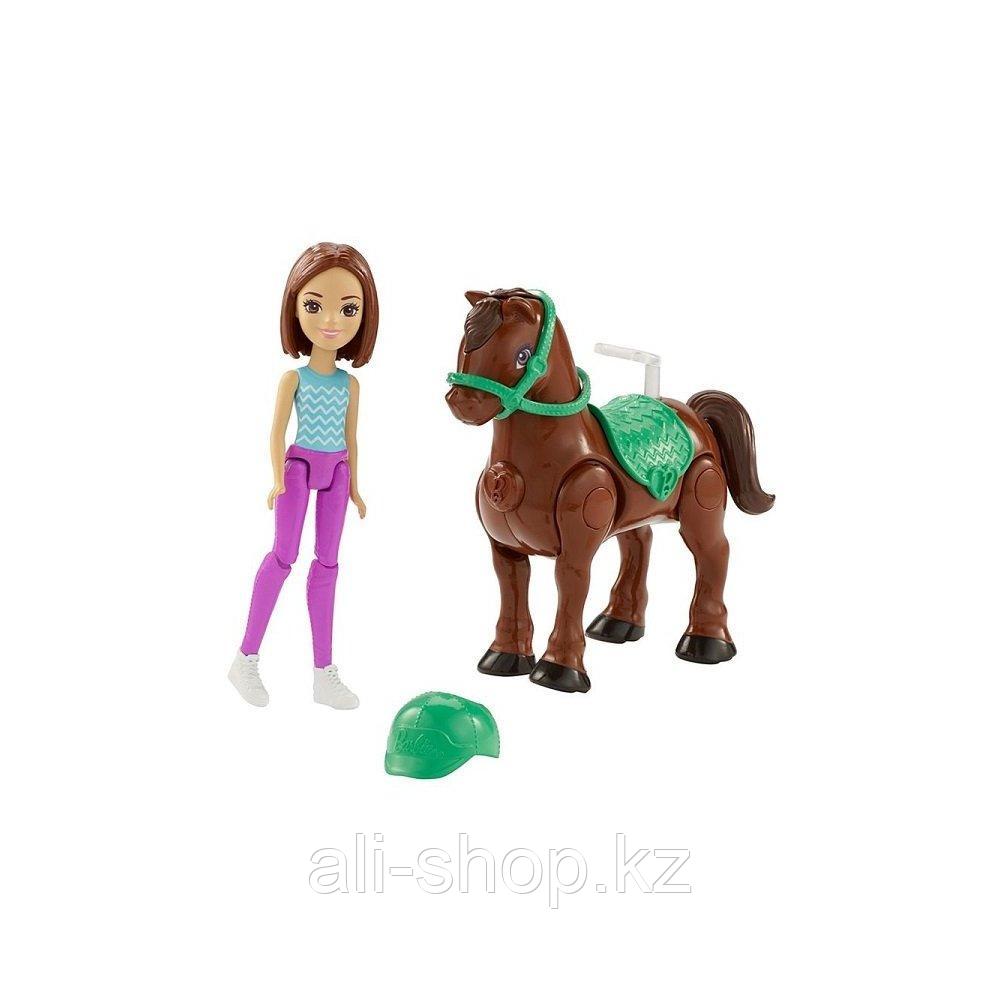 Mattel Barbie FHV62 Барби В движении Пони и кукла - фото 1 - id-p113517488