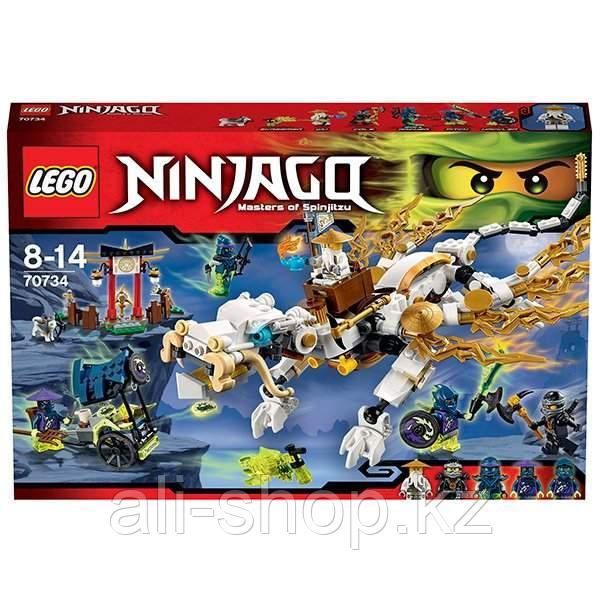 Lego Ninjago 70734 Лего Ниндзяго Дракон Мастера Ву - фото 2 - id-p113512621